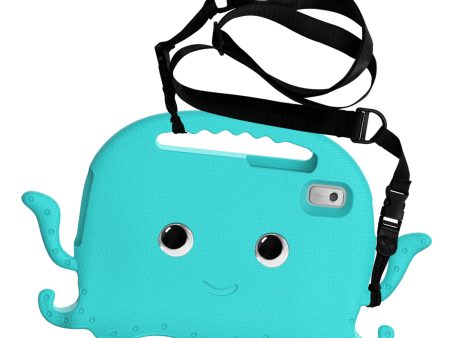 For Lenovo Tab M9 EVA Case Cartoon Octopus Hand Grip Tablet Cover with Shoulder Strap Online Sale