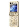 Mechanical Legend Series Hard PC Case for Samsung Galaxy Z Flip5 5G Protective Phone Case Electroplating Cover For Sale