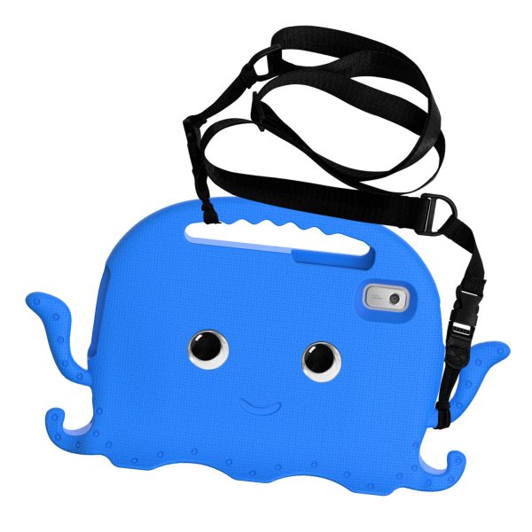 For Lenovo Tab M9 EVA Case Cartoon Octopus Hand Grip Tablet Cover with Shoulder Strap Online Sale