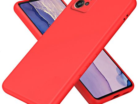 For Motorola Moto G32 4G Anti-collision 2.2mm Protective Cover Fiber Lining + TPU Phone Case Cheap