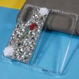 Rhinestone Decor Phone Case for Samsung Galaxy Z Fold5 5G , 2-Piece Design Hard PC Phone Cover Cheap