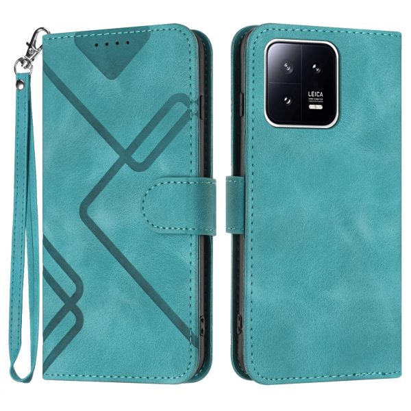 YX0040 For Xiaomi 13 Pro 5G Imprinted Leather Mobile Case Flip Stand Wallet Phone Cover Online Sale