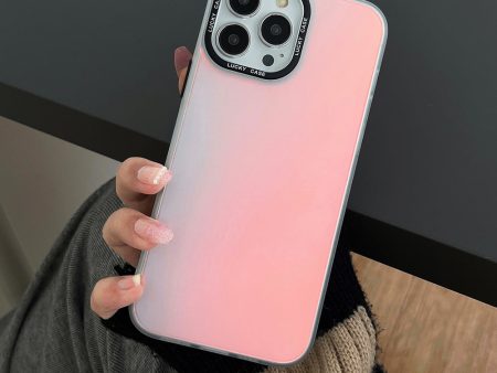 For iPhone 14 Pro Mobile Phone Case PC+TPU Cell Phone Cover with Laser Discoloration Design For Sale