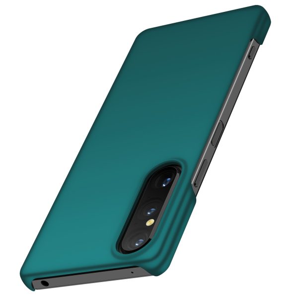 For Sony Xperia 1 V Hard PC Phone Cover Anti-Scratch Solid Color Mobile Phone Case Online Sale