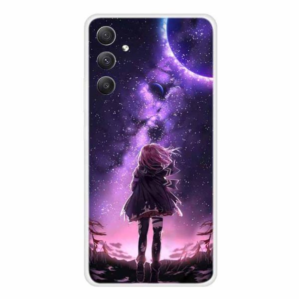 For Samsung Galaxy A34 5G Phone Case Pattern Printed Soft Flexible TPU Protective Cover Fashion