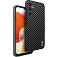 IMAK Ruiyi Series for Samsung Galaxy A14 4G   5G Back Phone Case PU Leather Coated PC Carbon Fiber Texture Slim Cover Cheap