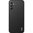 IMAK Ruiyi Series for Samsung Galaxy A34 5G Phone Case PU Leather Coated PC Carbon Fiber Texture Cover Fashion