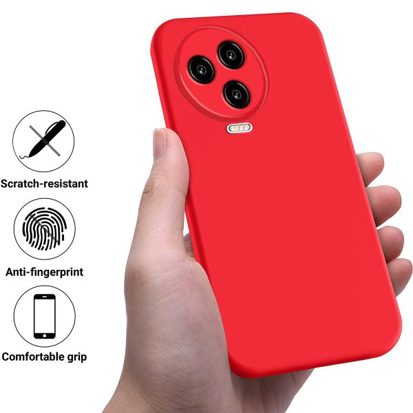 For Infinix Note 12 Pro 4G   Note 12 (2023) 4G Liquid Silicone Phone Case Anti-Dust Mobile Cover with Soft Lining Hot on Sale