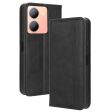 For vivo Y36 4G   Y36 5G   Y78 5G (China) Retro Stand Wallet Anti-fall Mobile Phone Cover PU Leather Magnetic Case For Sale