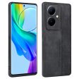 AZNS Mobile Phone Case for vivo Y78+ 5G , Shockproof PU Leather+TPU Imprinted Pattern Phone Cover Cheap