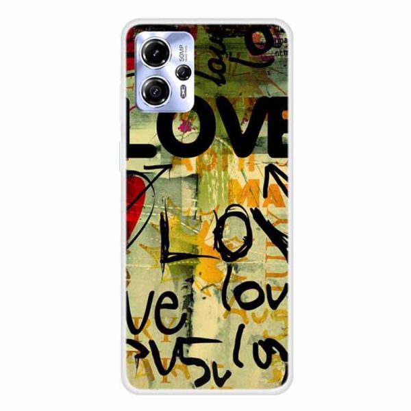 For Motorola Moto G13 4G Pattern Printing Phone Cover Soft TPU Anti-scratch Case Supply