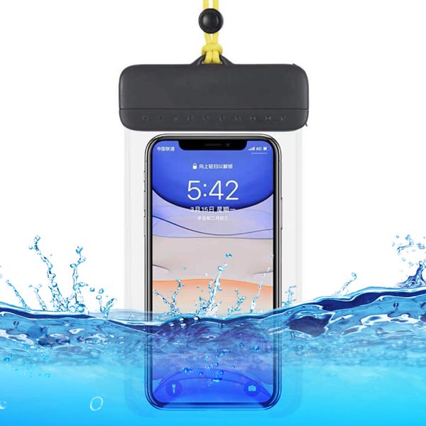 Floating IPX8 Waterproof Pouch for Under 7   Cell Phone Clear TPU Phone Protector Screen Touch Sensitivity Dry Bag Fashion