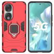 For Honor 90 Kickstand Cell Phone Case Soft TPU + Hard PC Anti-drop Mobile Phone Cover Fashion