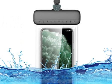 Floating IPX8 Waterproof Pouch for Under 7   Cell Phone Clear TPU Phone Protector Screen Touch Sensitivity Dry Bag Fashion