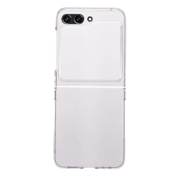 Crystal Clear Phone Case for Samsung Galaxy Z Flip5 5G Hard PC Mobile Phone Shell For Discount