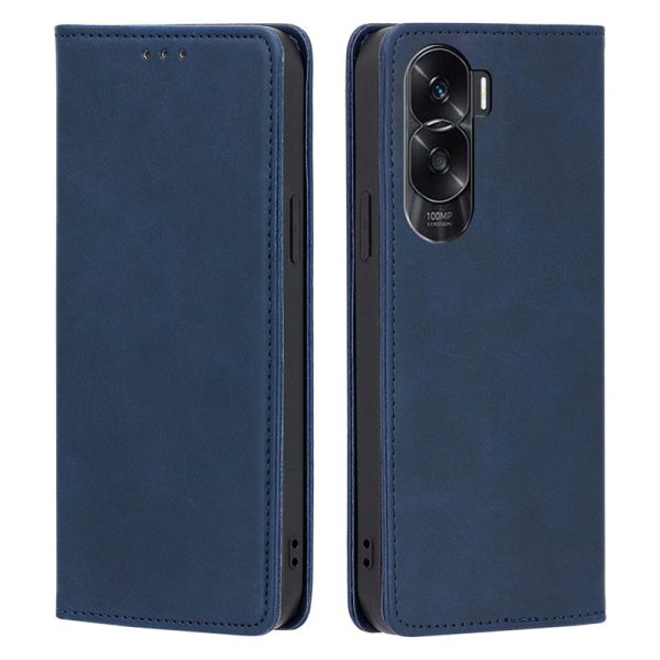 Mobile Phone Leather Case for Honor X50i 5G   90 Lite 5G , Calf Texture Stand Wallet Phone Cover Online Hot Sale