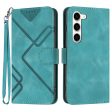 YX0040 For Samsung Galaxy S23+ Imprinted Leather Case Mobile Phone Stand Wallet Cover Sale