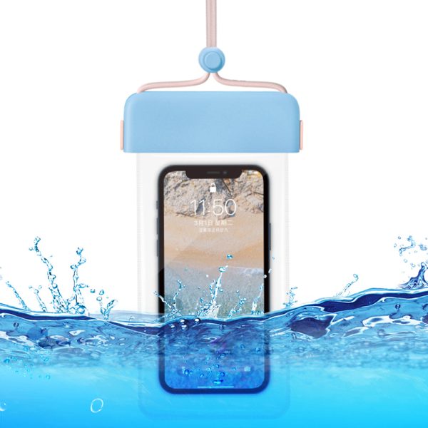 IPX8 Waterproof Phone Case Clear TPU Cellphone Holder Pouch Screen Touchable for Smartphones within 7   Online