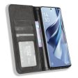 Stand Wallet for Oppo Reno10 Pro+ 5G Anti-fall Retro Mobile Phone Cover PU Leather Magnetic Case on Sale