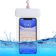 Floating IPX8 Waterproof Pouch for Under 7   Cell Phone Clear TPU Phone Protector Screen Touch Sensitivity Dry Bag Fashion