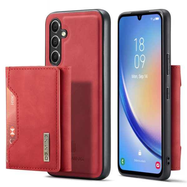 DG.MING M2 Series Detachable Wallet Cover for Samsung Galaxy A14 4G   5G , PU Leather Coated PC+TPU Kickstand Phone Case Supply