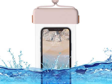 IPX8 Waterproof Phone Case Clear TPU Cellphone Holder Pouch Screen Touchable for Smartphones within 7   Online