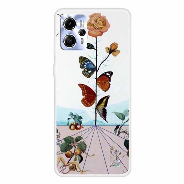 For Motorola Moto G13 4G Pattern Printing Phone Cover Soft TPU Anti-scratch Case Supply