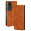 For Honor 90 Pro Wallet Anti-fall Retro Stand Mobile Phone Cover PU Leather Magnetic Case For Sale