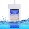 Floating IPX8 Waterproof Pouch for Under 7   Cell Phone Clear TPU Phone Protector Screen Touch Sensitivity Dry Bag Fashion