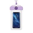 IPX8 Waterproof Phone Pouch for Phones within 7.2   Cute Bear ransparent TPU Floating Phone Case Underwater Screen Touchable For Sale