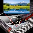 VOERO Anti-Scratch PC Case for iPhone 14 Pro Max Carbon Fiber Texture Phone Shell with Lens Glass Film Online now